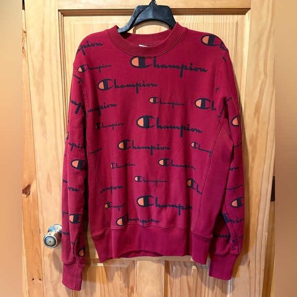 Champion Men's Reverse Weave crewneck sweatshirt size M - Picture 1 of 9